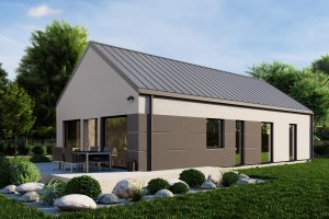 Dom prefabrykowany Sole 94 Tył 5