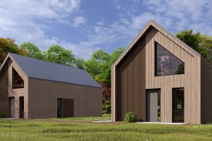 PROXI 70 dom prefabrykowany projekt wizualizacja 6